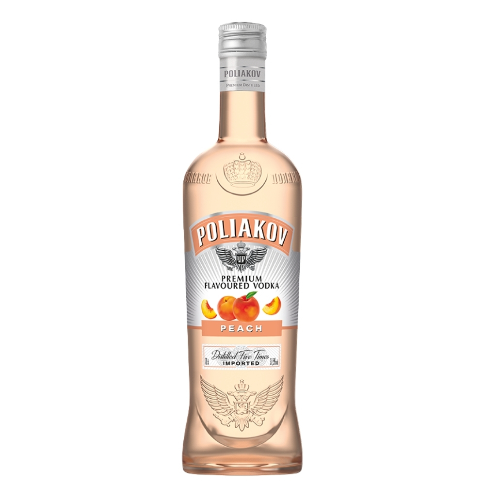 [224851] Vodka Poliakov Pêche - 70cl