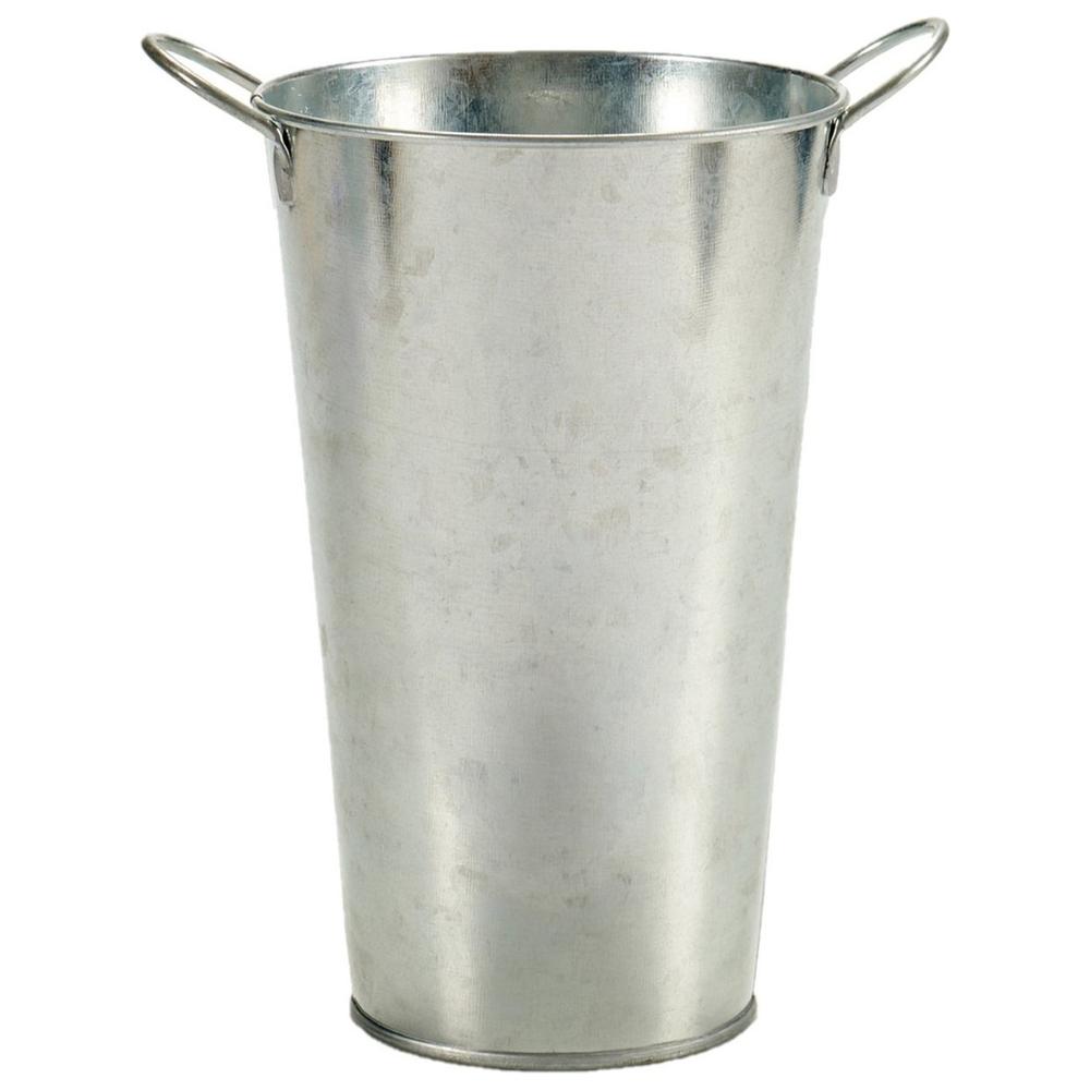 [620861] Seau Haut avec Anse Zinc.