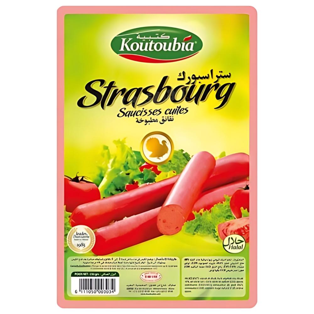 [704980] Strasbourg Saucisses Cuites Volaille - Charcuterie - Jayda 250g