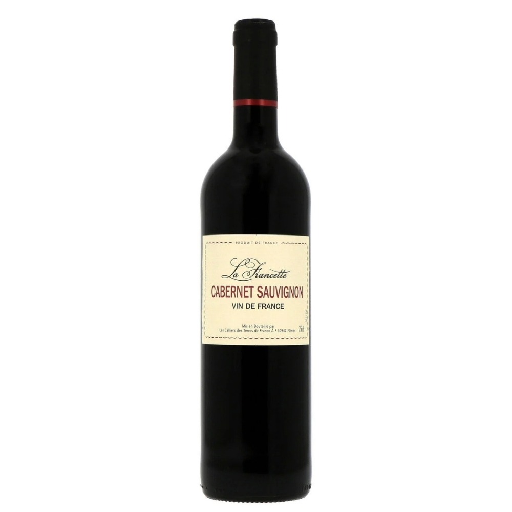Vin Rouge Cabernet Sauvignon La Francette VDF - 75cl