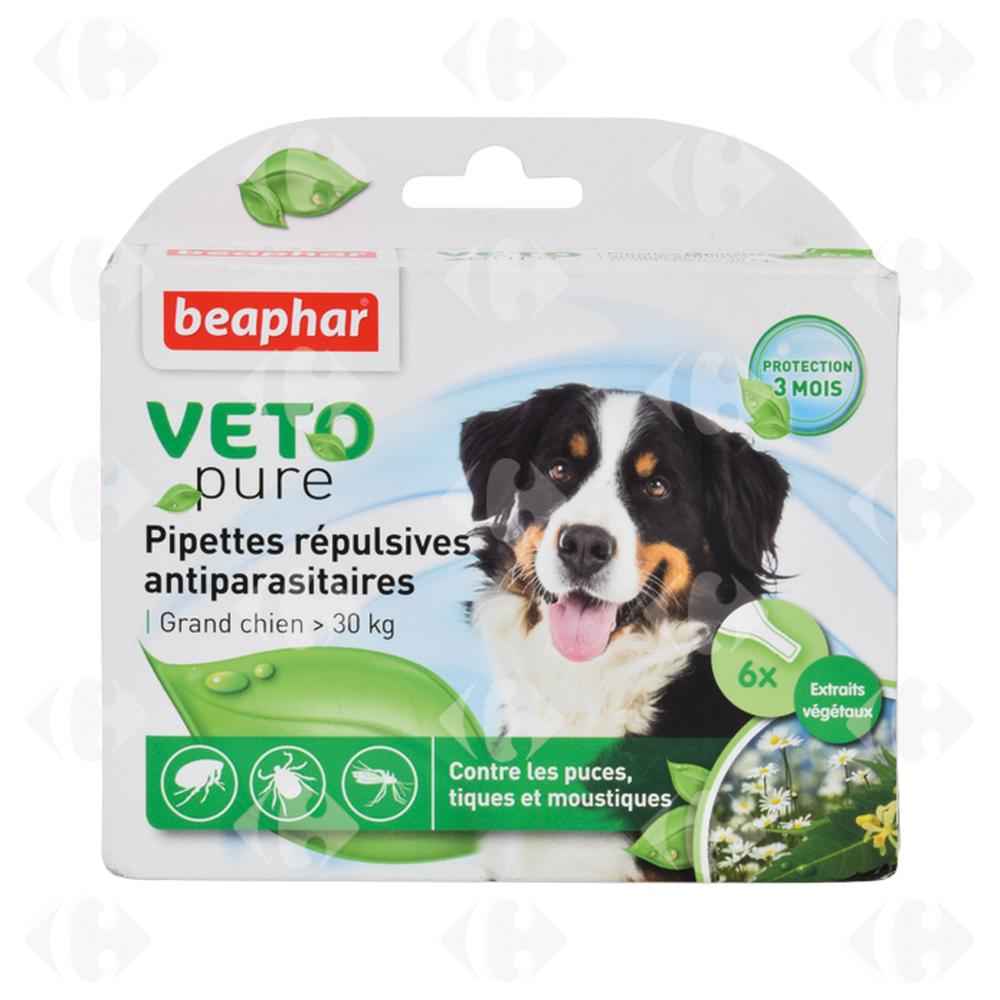 [665854] Pipettes Répulsives pour Chiens Beaphar 30kg