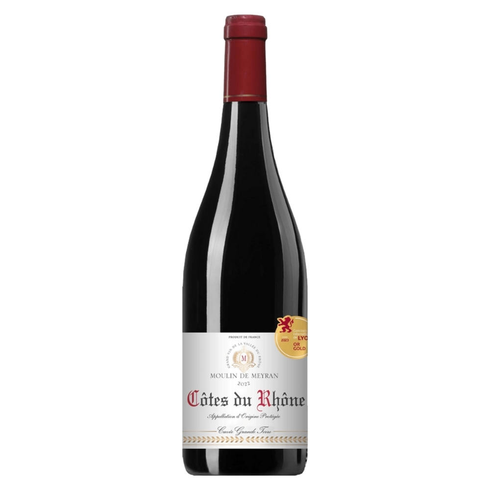 Vin Rouge Côtes du Rhône Moulin de Meyran - 75cl