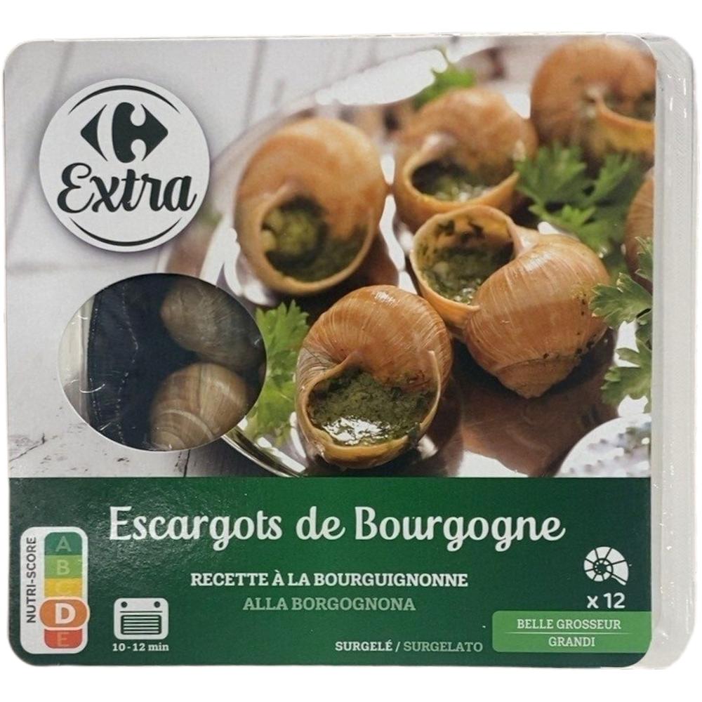[640209] Escargots Belle Grosseur Carrefour 12 pièces 89g