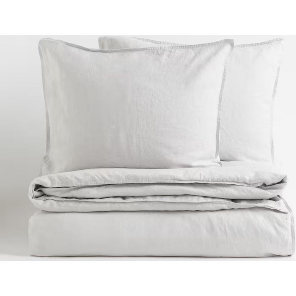 [707243] Housse de Couette Blanc Tex Home 260x240 cm