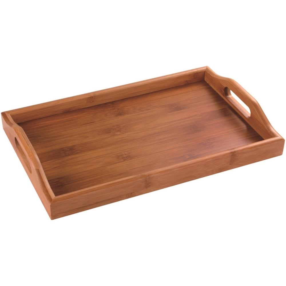 [700835] Plateau Rectangulaire en Bambou Kasa 23x36cm