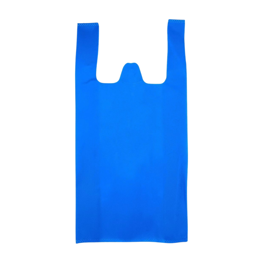 [555448] Sac non Tissé Personnalisable Bleu 49x27x8cm