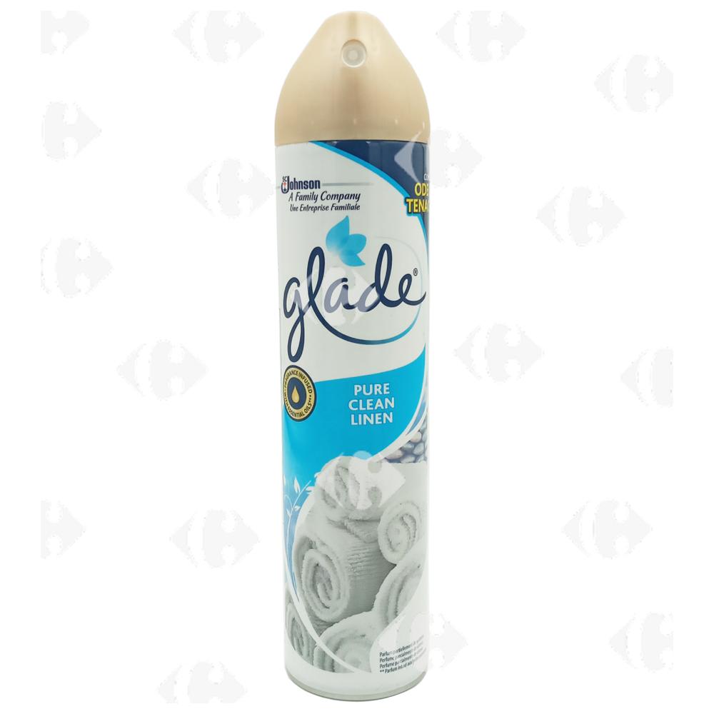 Désodorisant Aérosol Pure Clean Linen Glade 300ml.