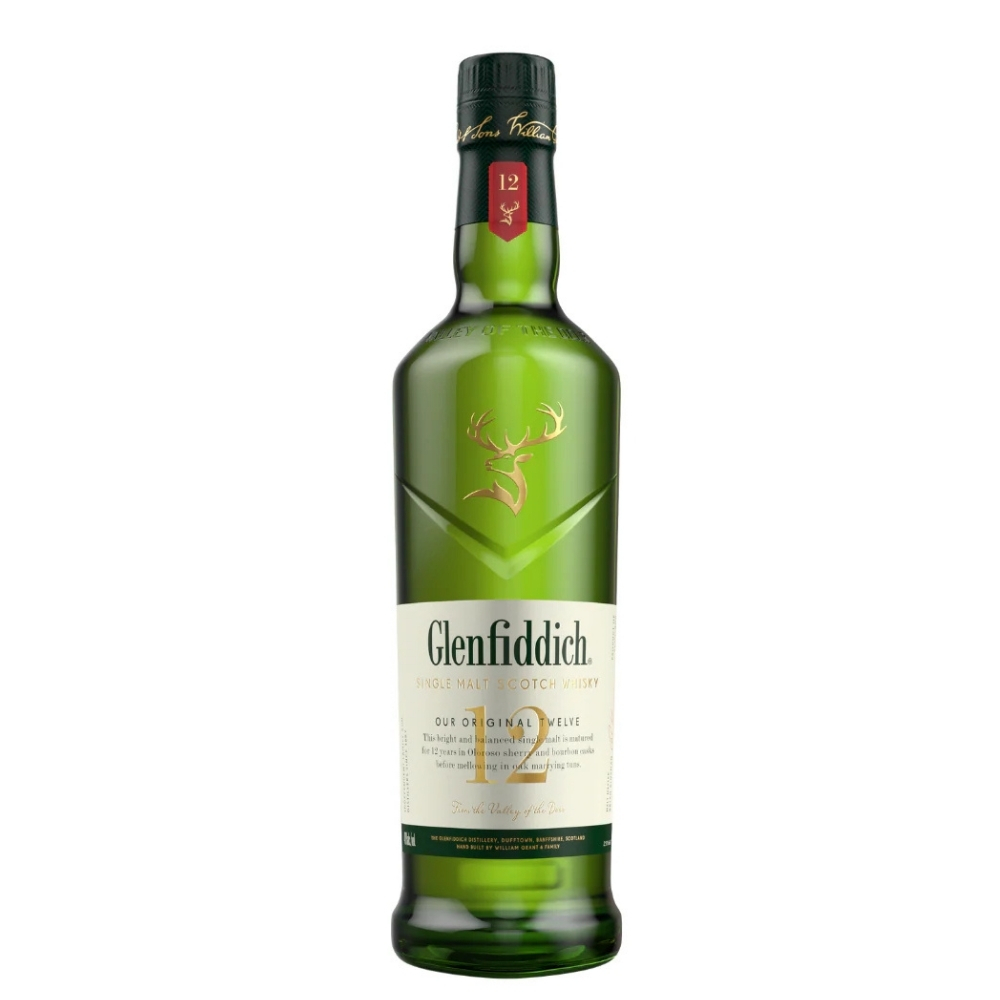 [12514] Single Malt Whisky Glenfiddich 12 Ans - 75cl
