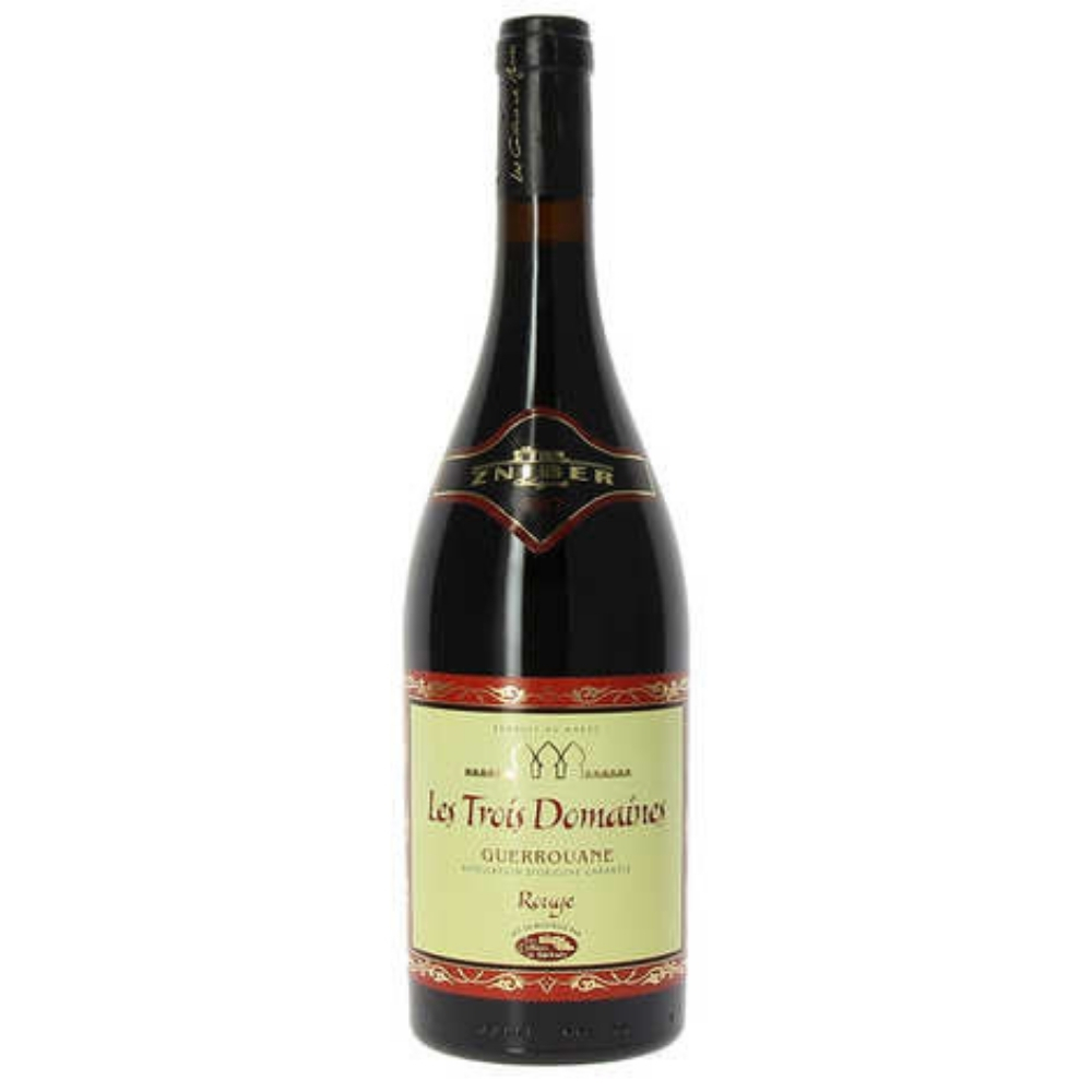 Vin Rouge Les 3 Domaines Guerrouane - 37.5cl