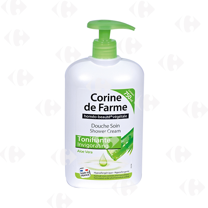 [517197] Gel Douche Aloe Vera Fraîche Corine de Farme 750ml
