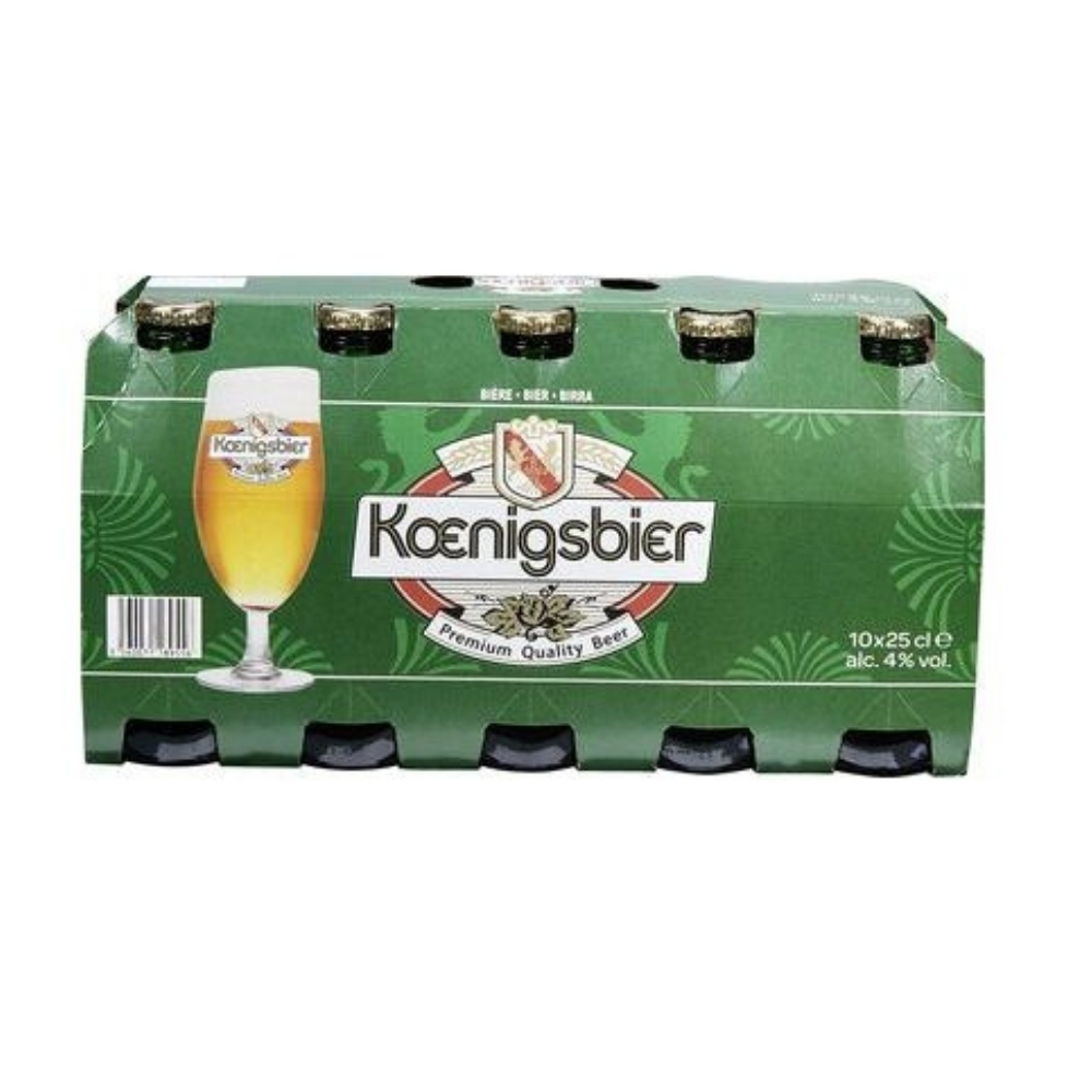 Pack 10x Bière Koenigs - 25cl