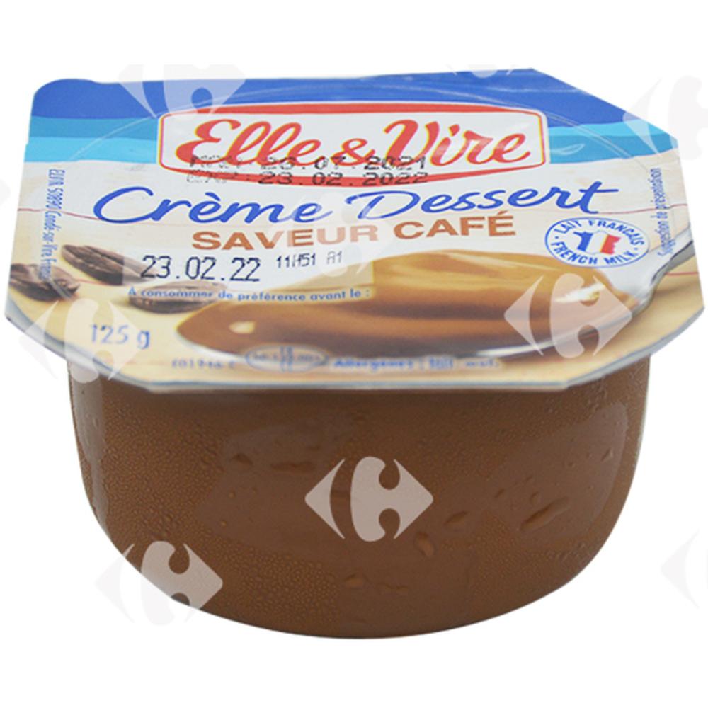 [29657] Crème Dessert Café Elle Et Vire 125g