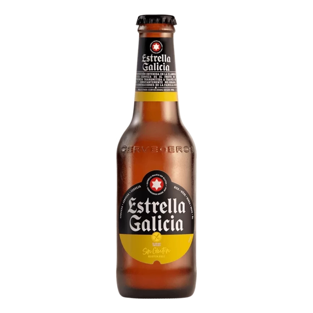 [719221] Bière Estrella Galicia Sans Gluten - 25cl