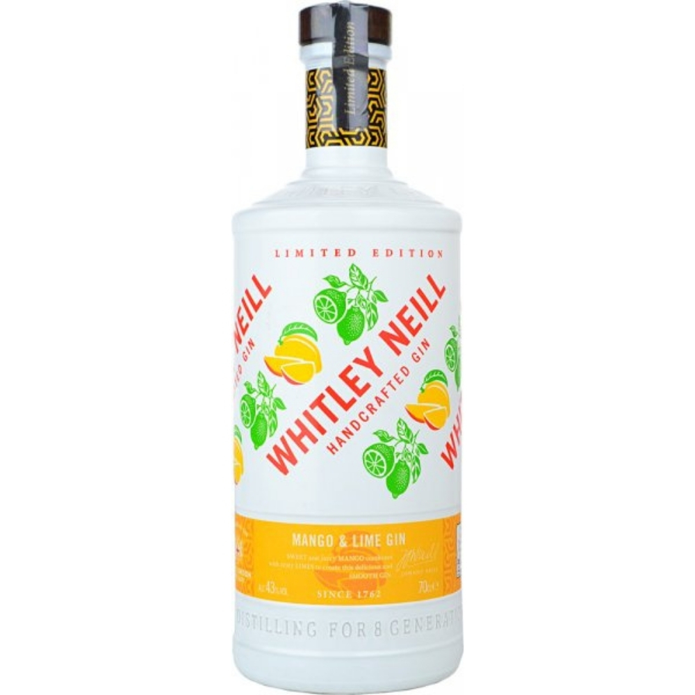 Gin Whitley Neill Mango & Lime - 70cl