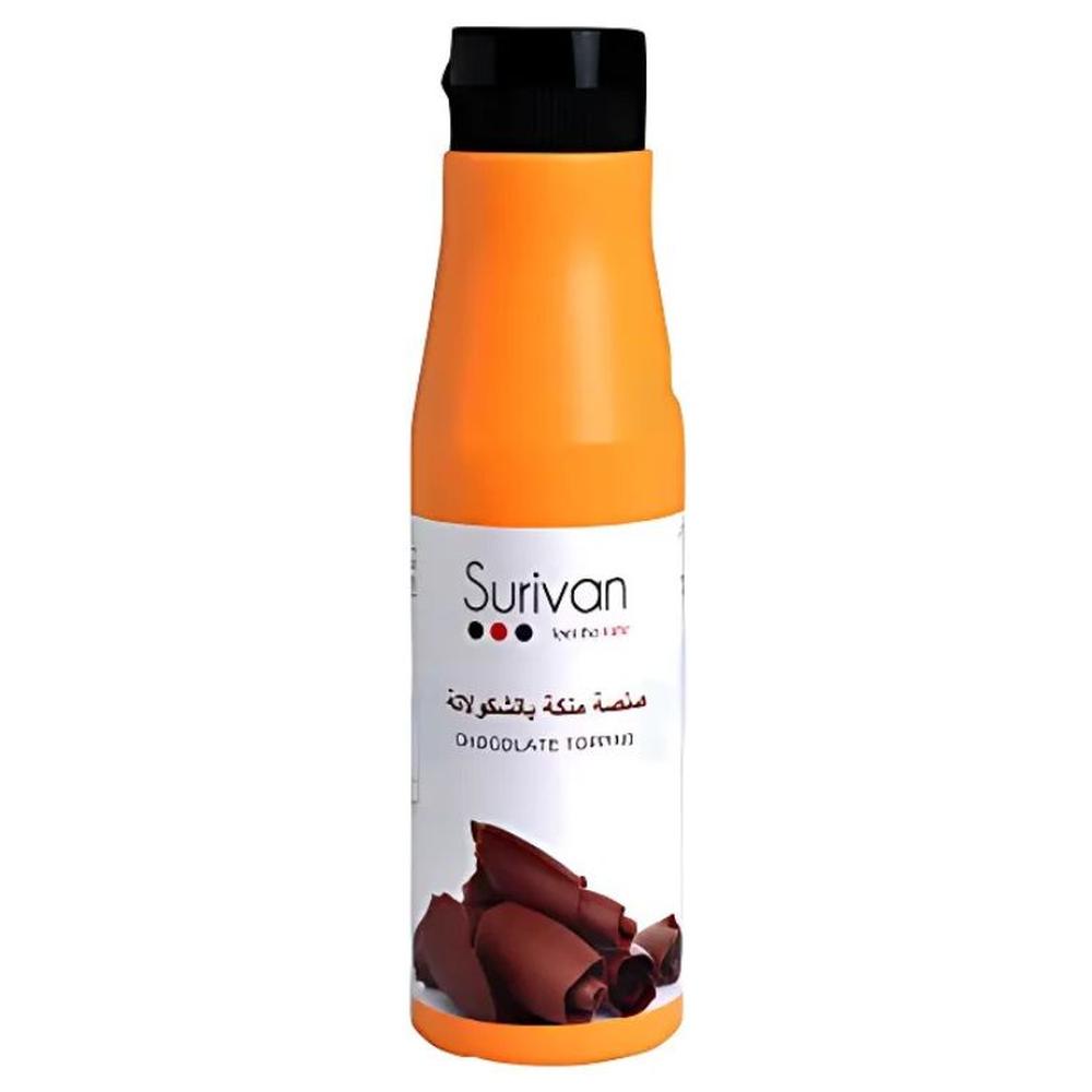 [694213] Sauce Topping Chocolat Caramel Surivan 300g