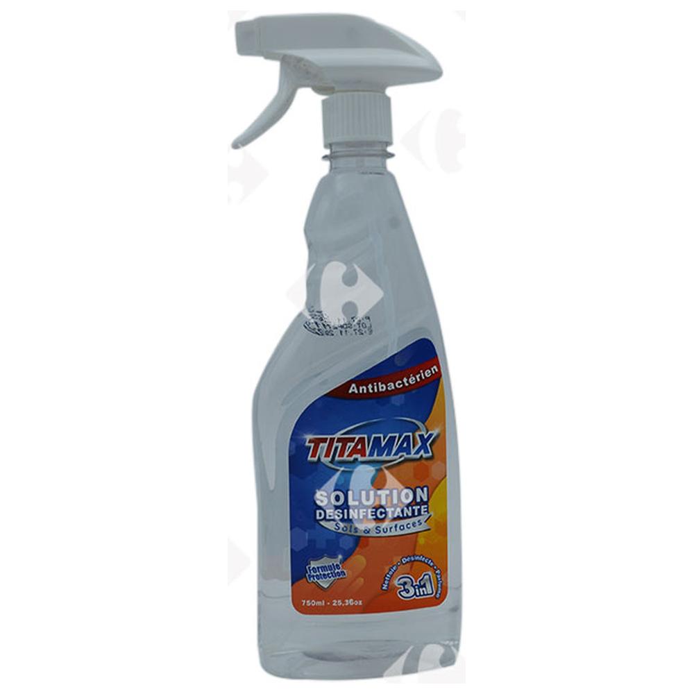 Désinfectant Antibactérien Sols et Surface Titamax 750ml