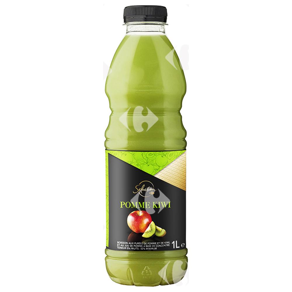 [410897] Nectar de Pomme-Kiwi Carrefour Selection 1L