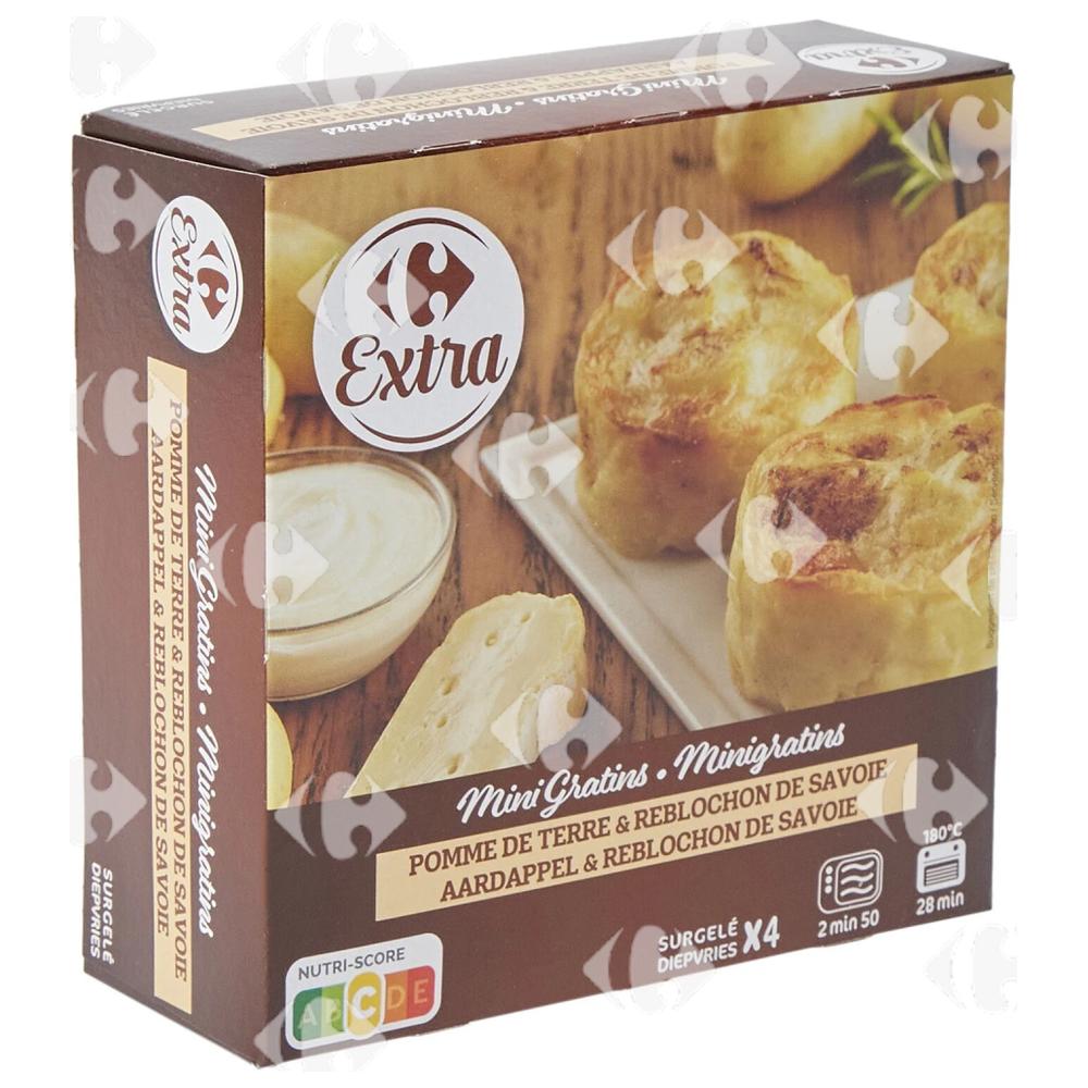 [692261] Gratin Pomme de Terre Reblochon Carrefour Extra 4x100g.