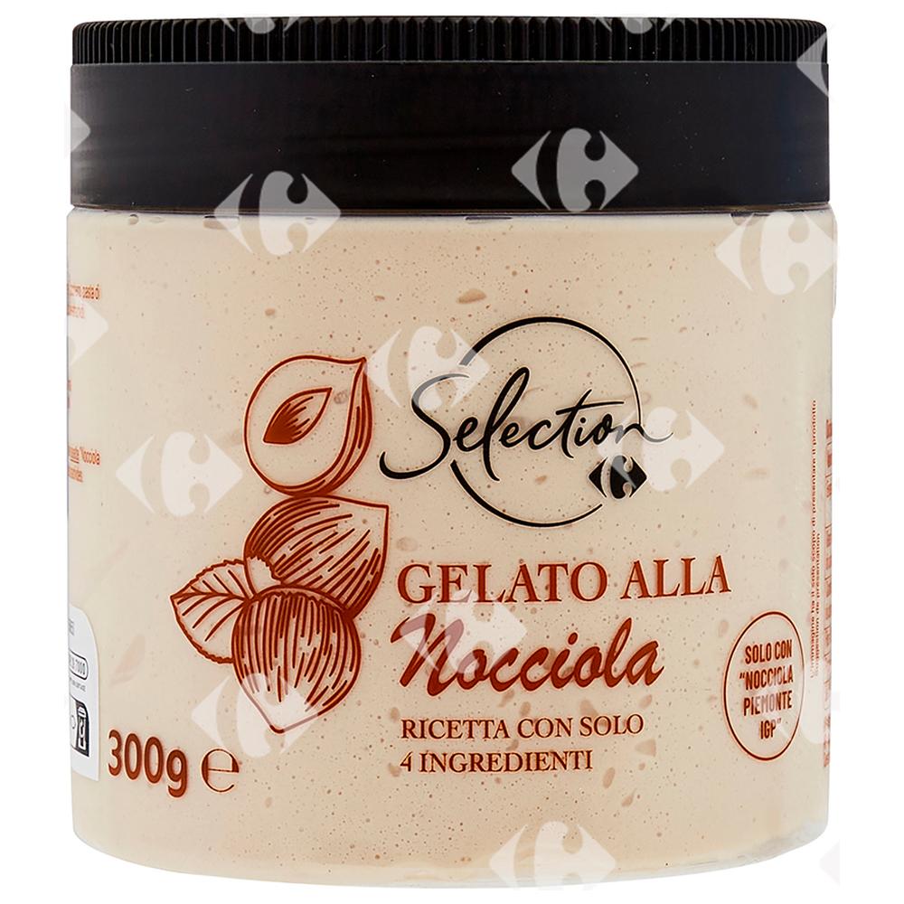 [689692] Glace Nocciola Noisette Carrefour Selection 300g