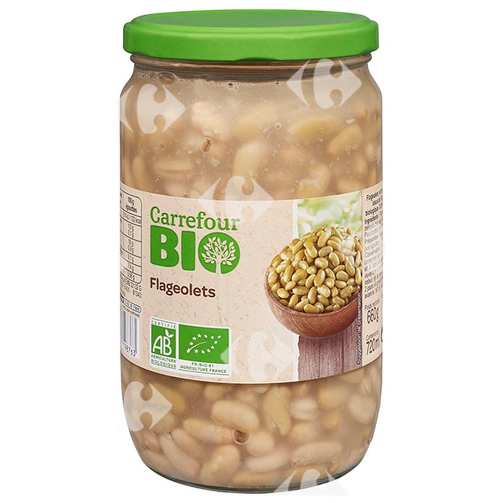 Flageolets Carrefour Bio 72cl