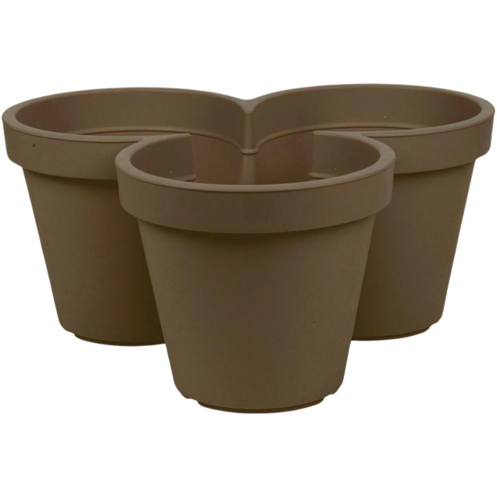 [679806] Pot Rond Crème Empilable 44cm.
