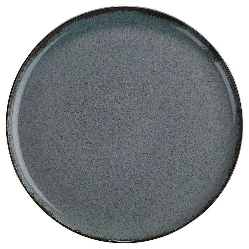 Assiette Plate en Porcelaine Blue Mood 24cm