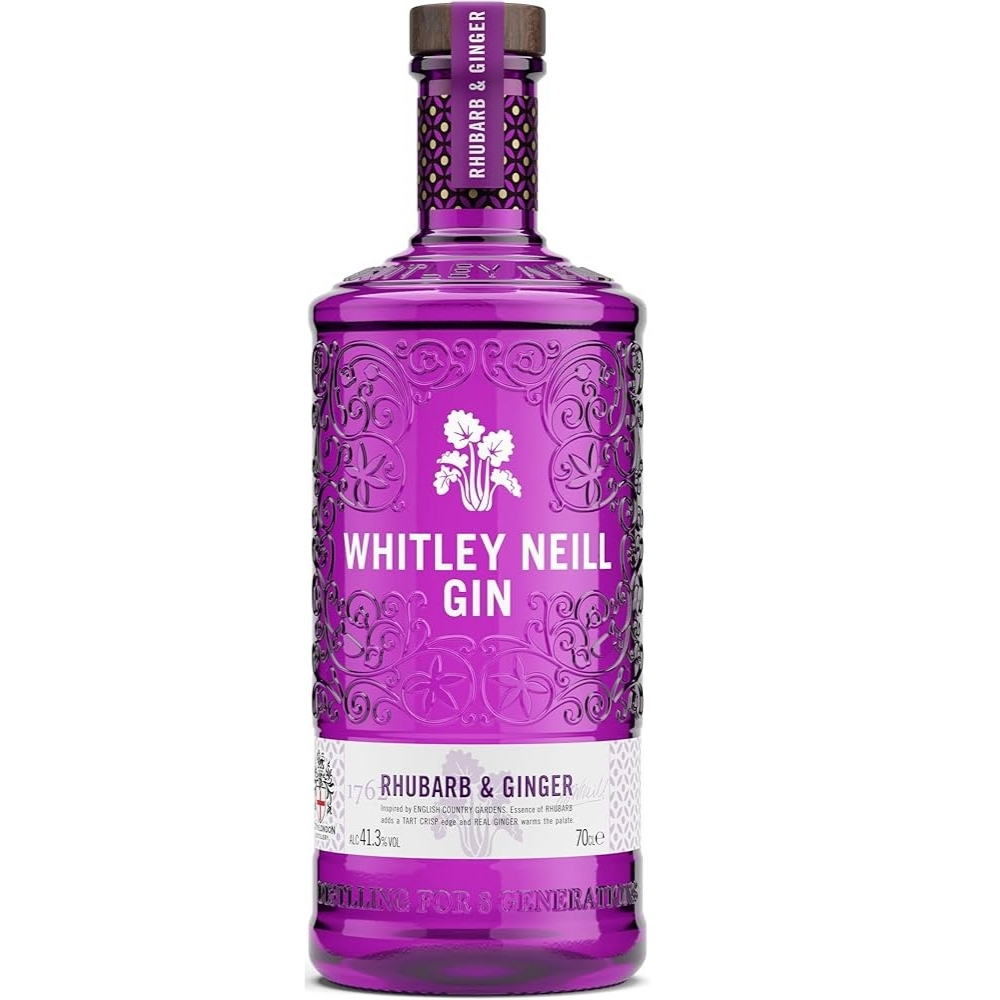 Gin Whitley Neill Rhubarb & Ginger - 70cl