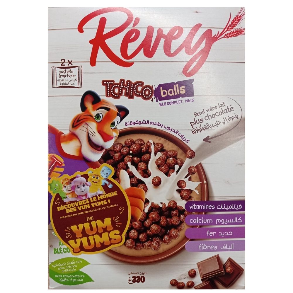 [696383] Céréales Tchico Balls Revey 330g