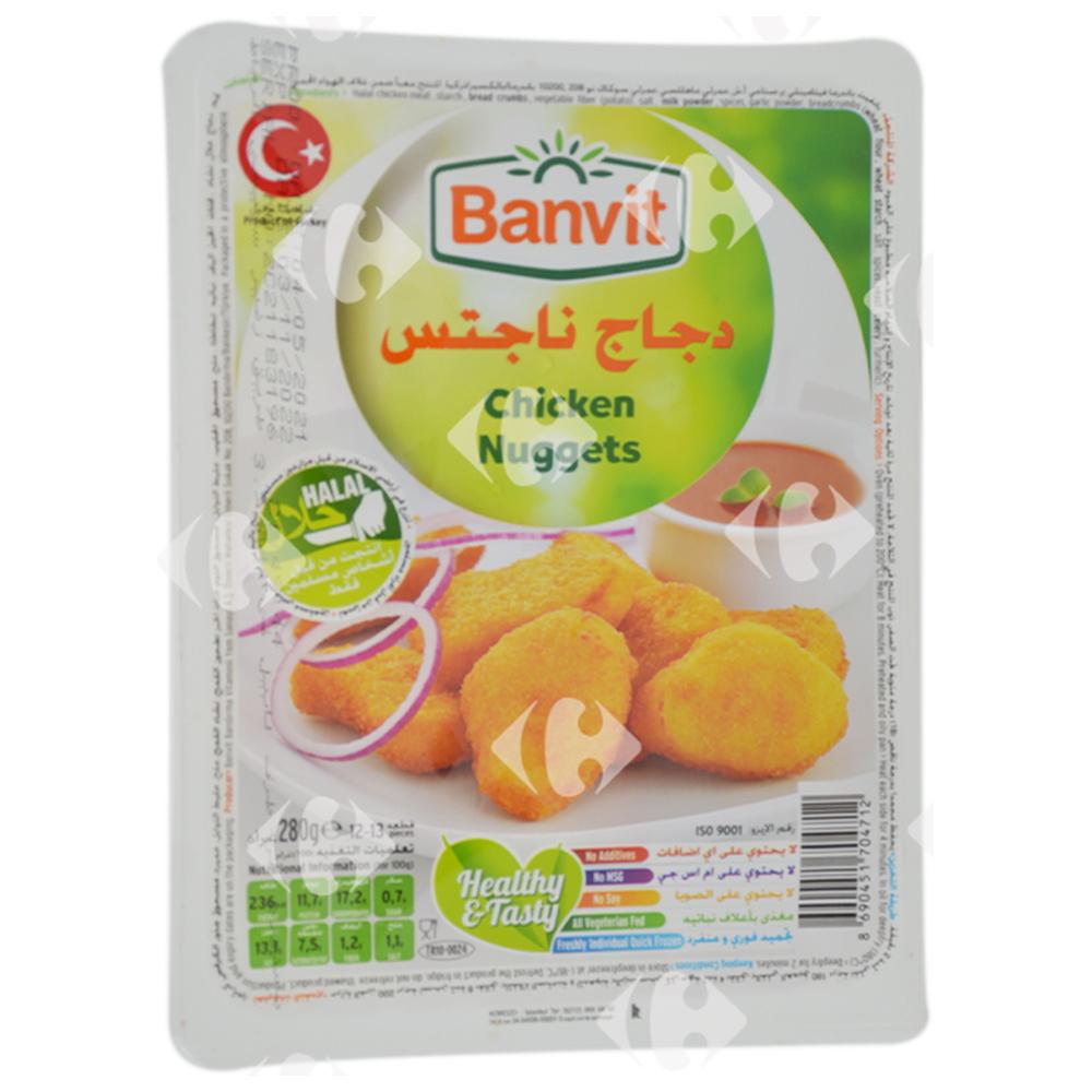 [568368] Nuggets de Poulet Banvit 280g