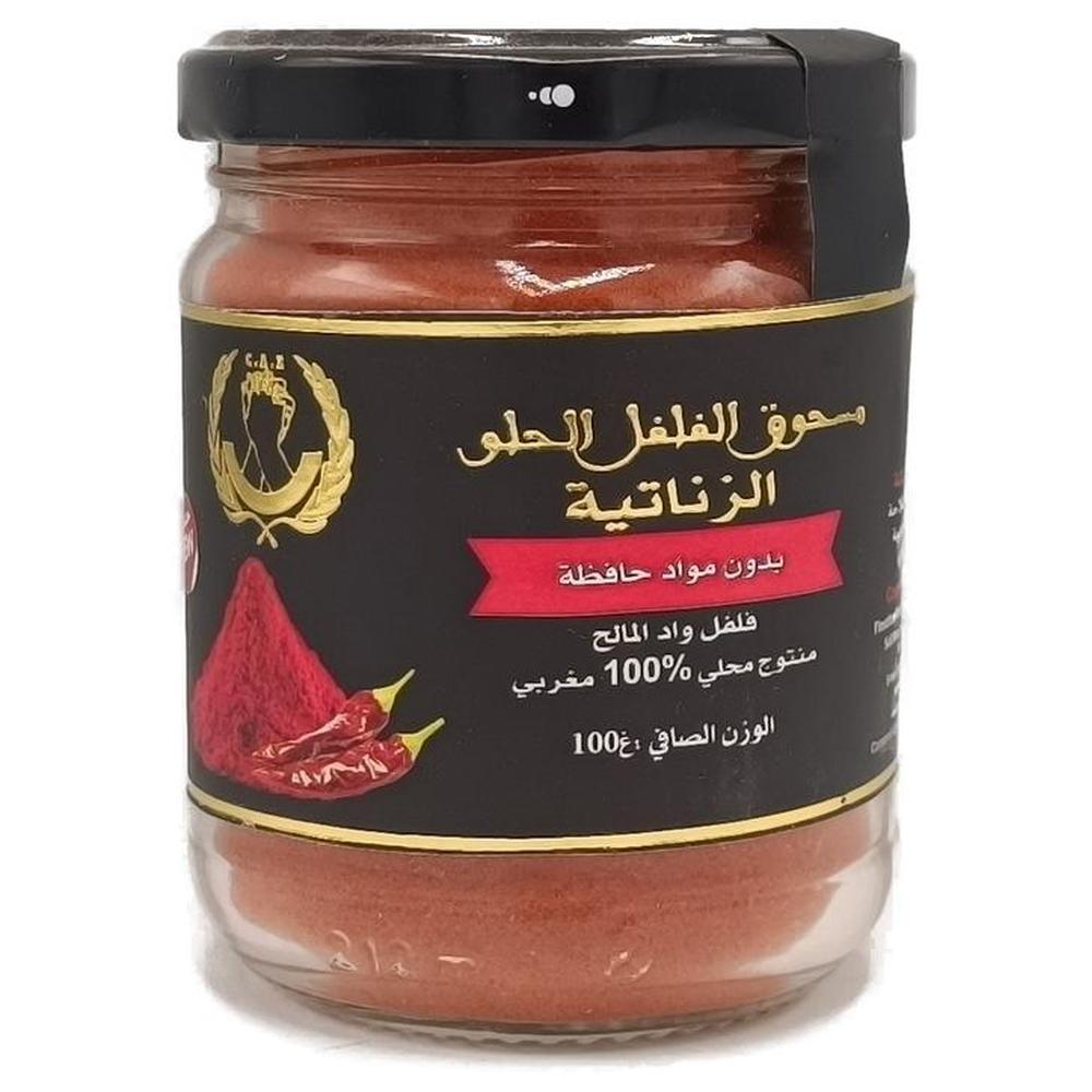 Poudre Piment Doux Zenata 100g.