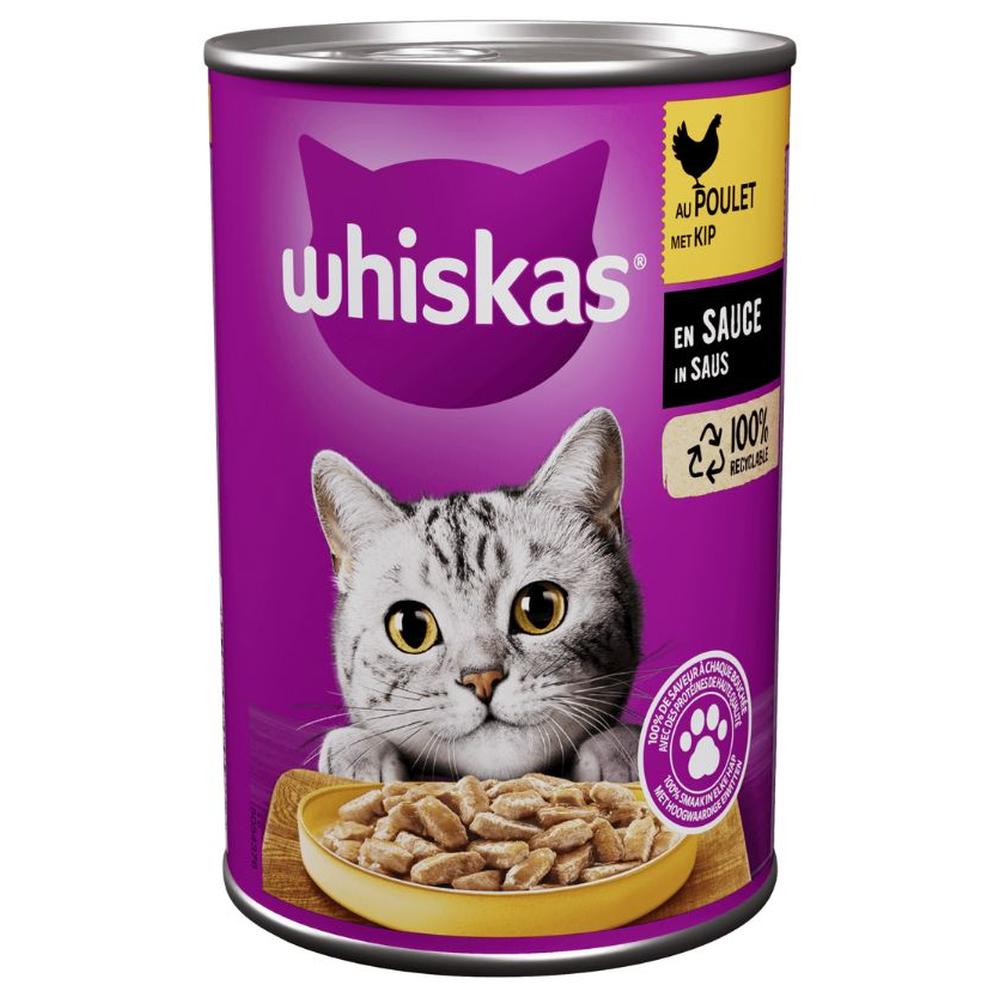 [725123] Bouchées Poulet Chat Adulte Whiskas 400g
