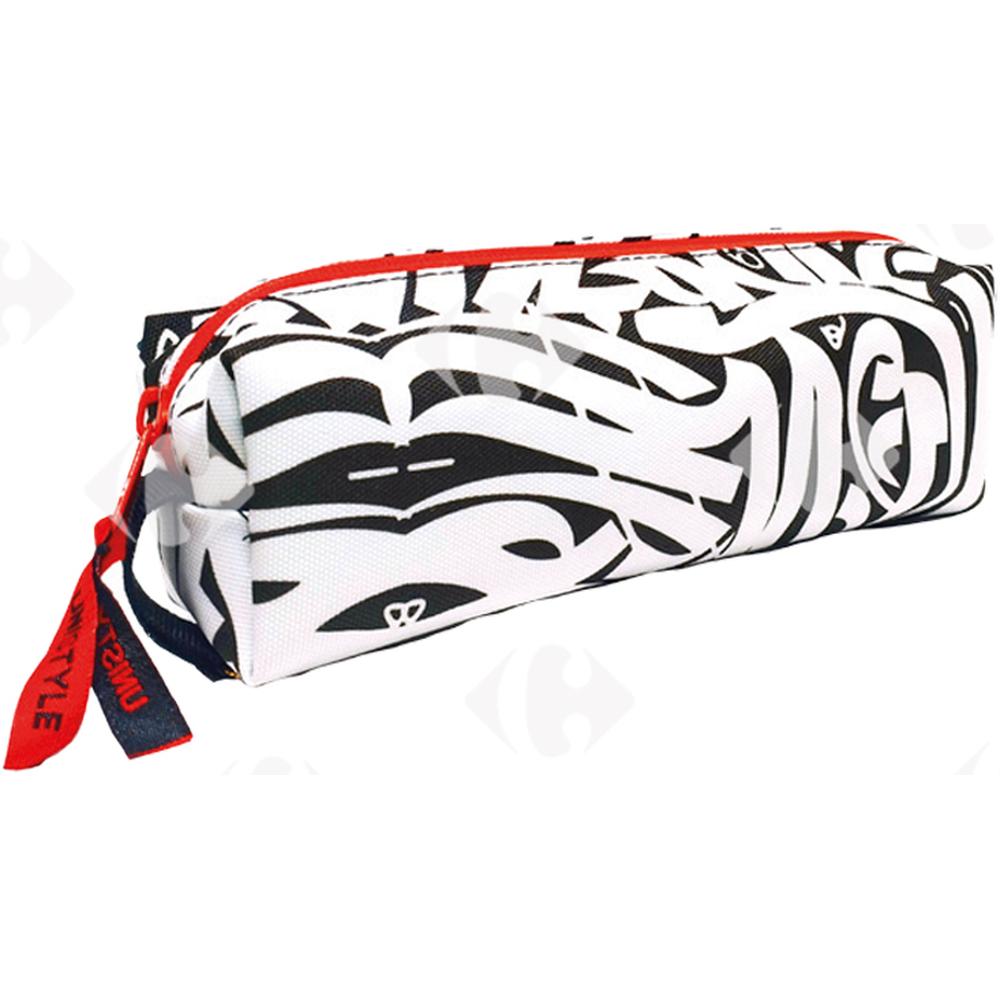 [702341] Trousse Cubique motif Arabesque 22x7x6cm (2 motifs disponibles)