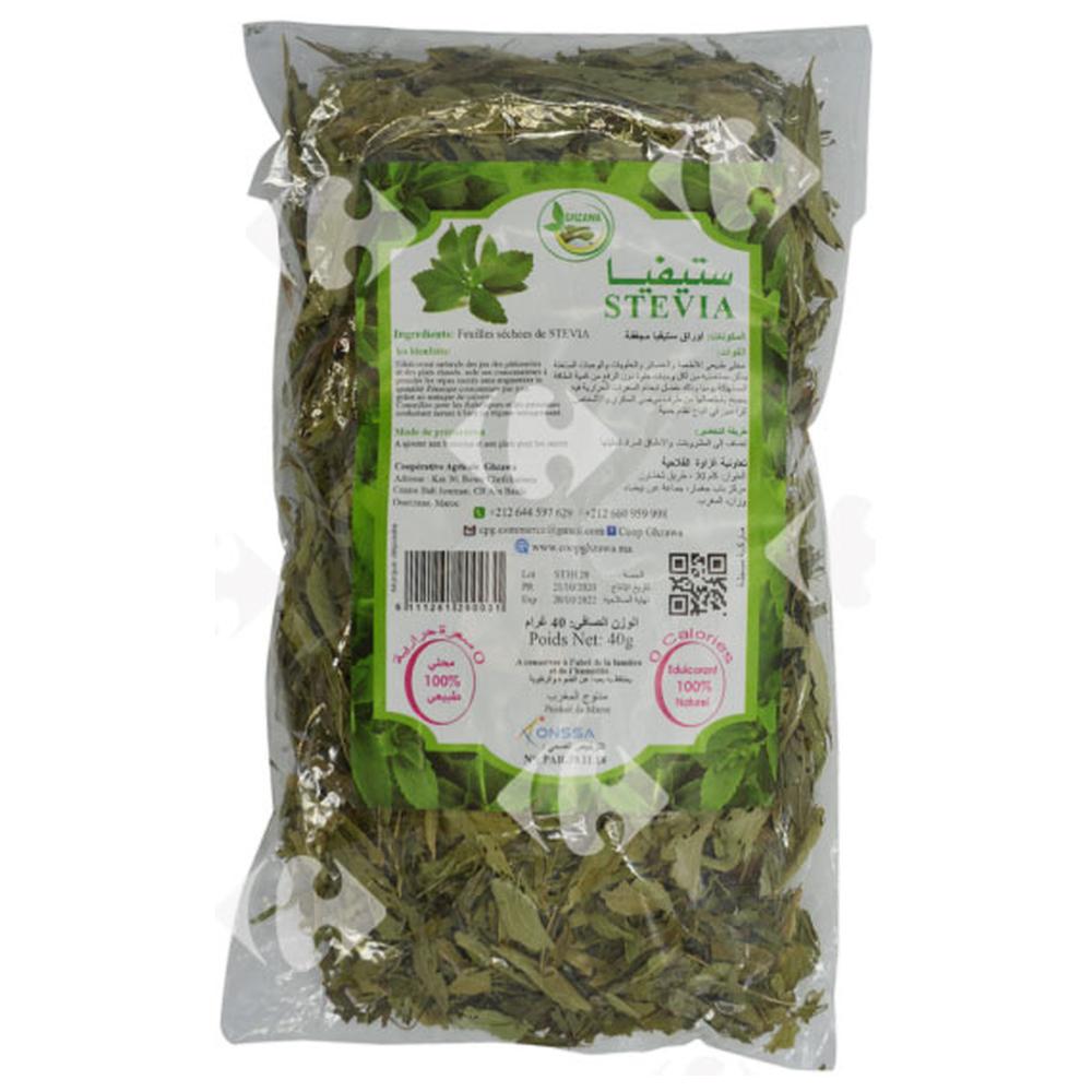 [576585] Plantes Séchées Stevia Ghzaoua 40g