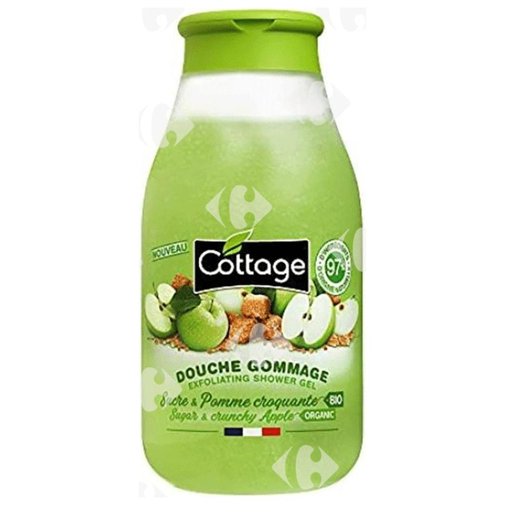 [678979] Douche Gommage Pomme Croquante Cottage 270ml.