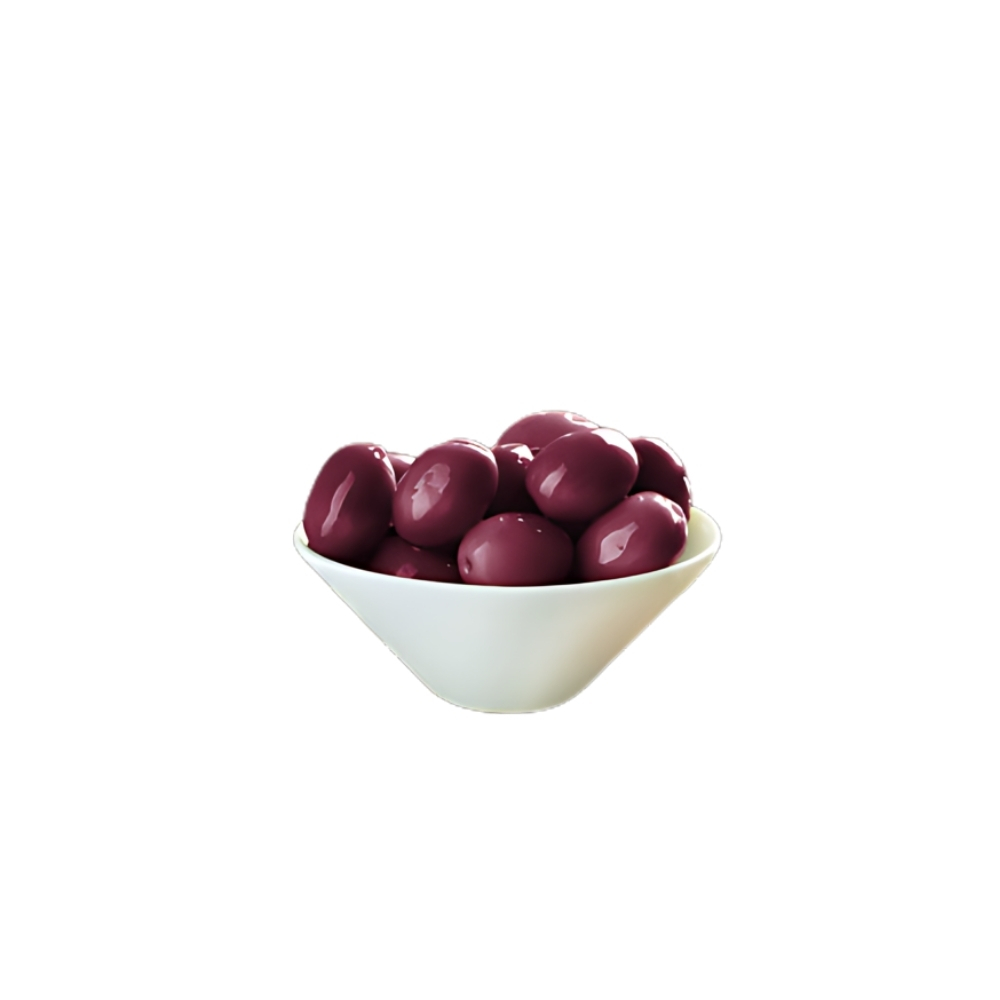 [659181] Olives Rouges Entières en Bocal VL 250g