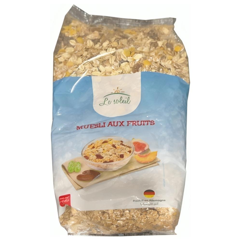 Muesli aux Fruits Secs Le Soleil Sachet 1kg