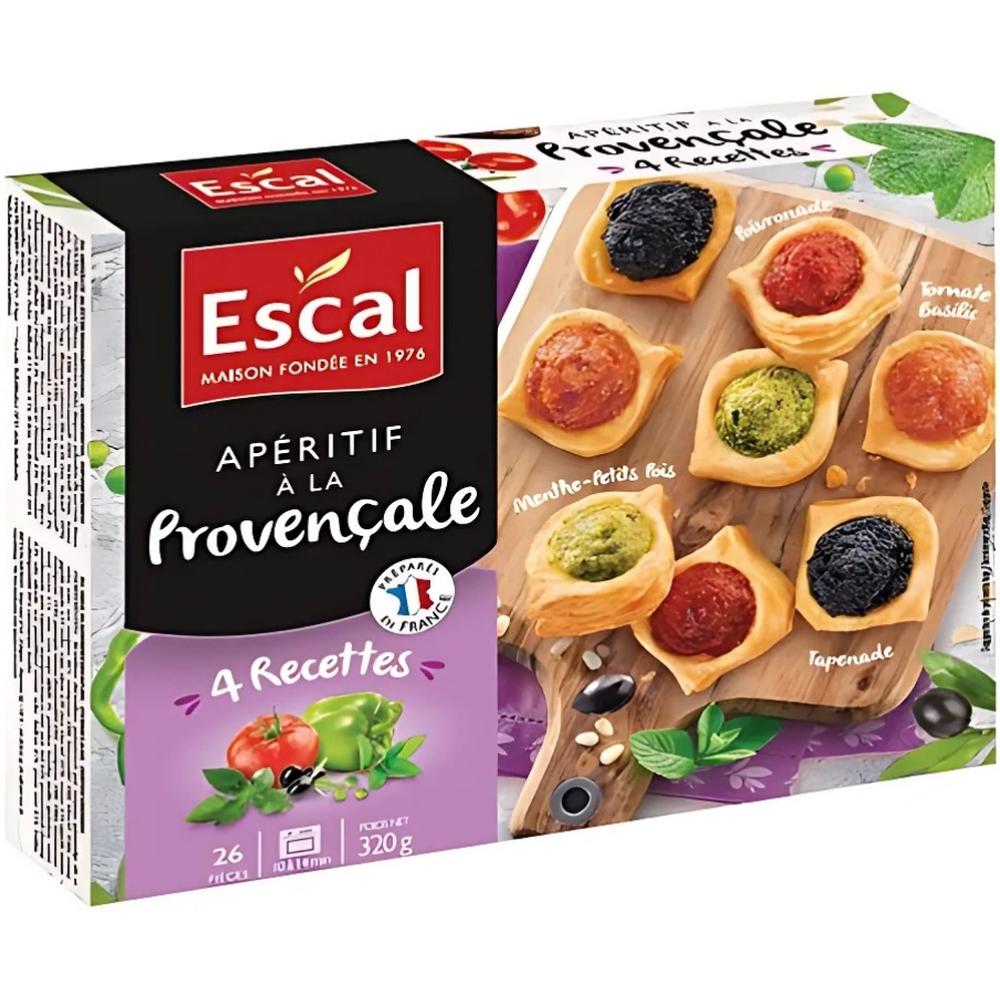 [620794] Mini Apéritifs à La Provençale Escal 26 pièces 320g