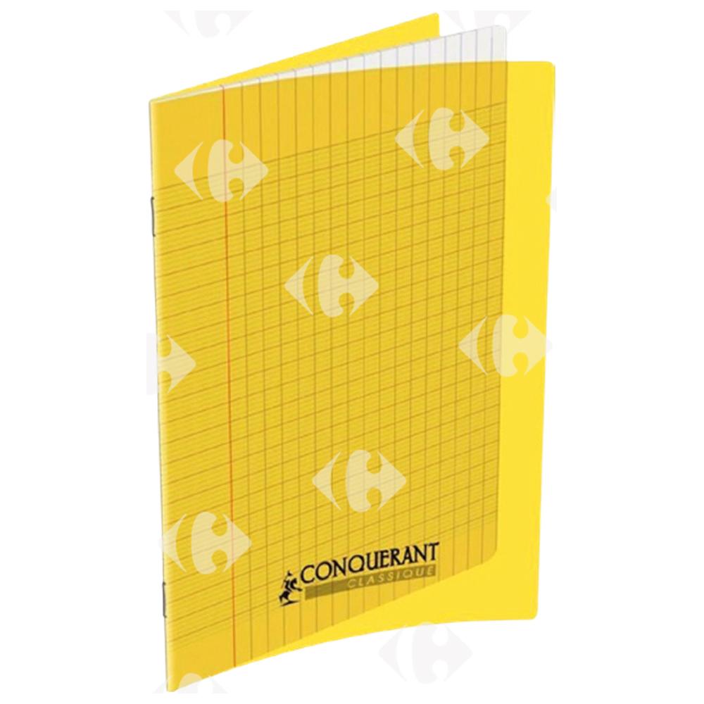 Cahier agrafé Couverture Polypropylène Conquerant 32 pages 17x22cm / 90g