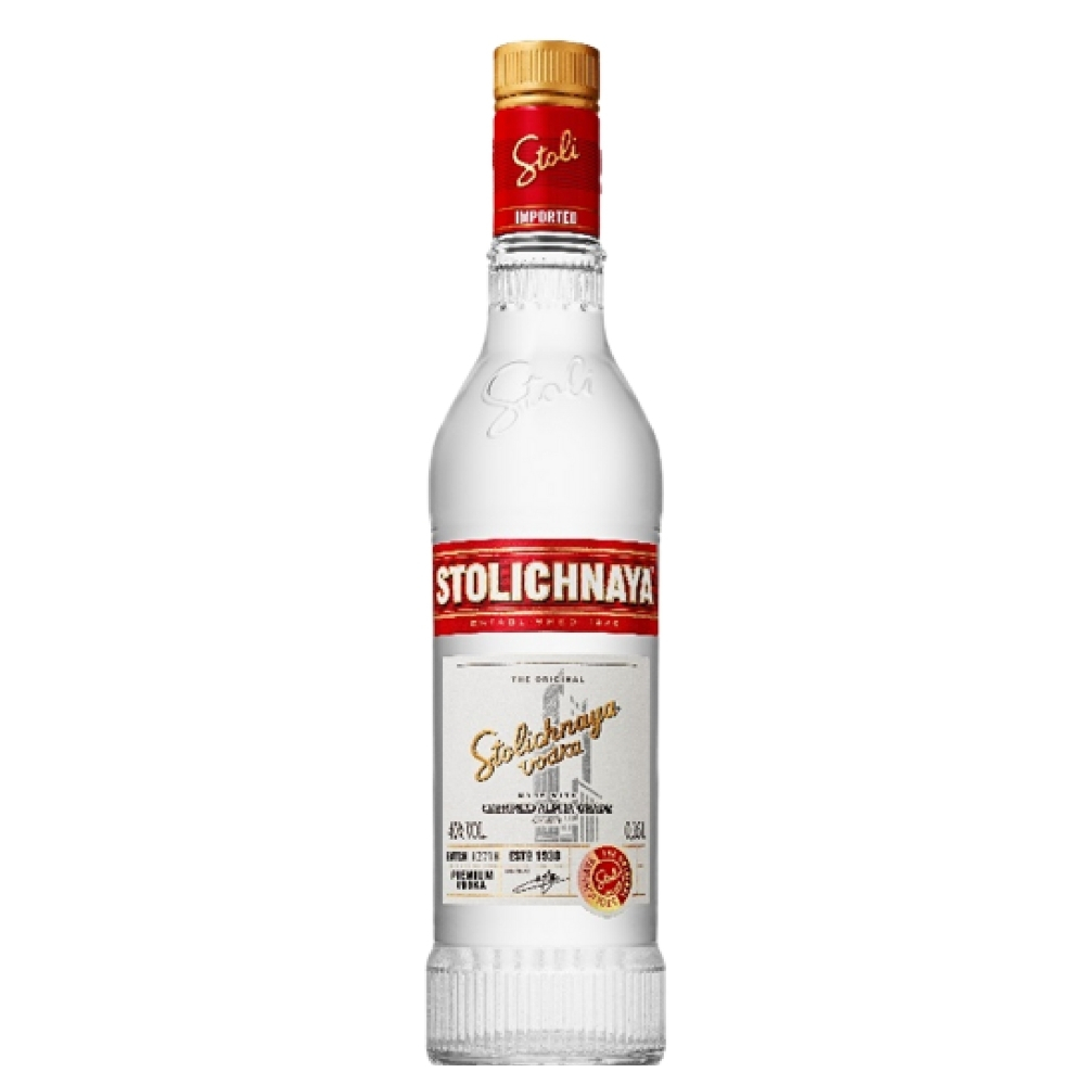 Vodka Stolichnaya Premium - 37,5cl