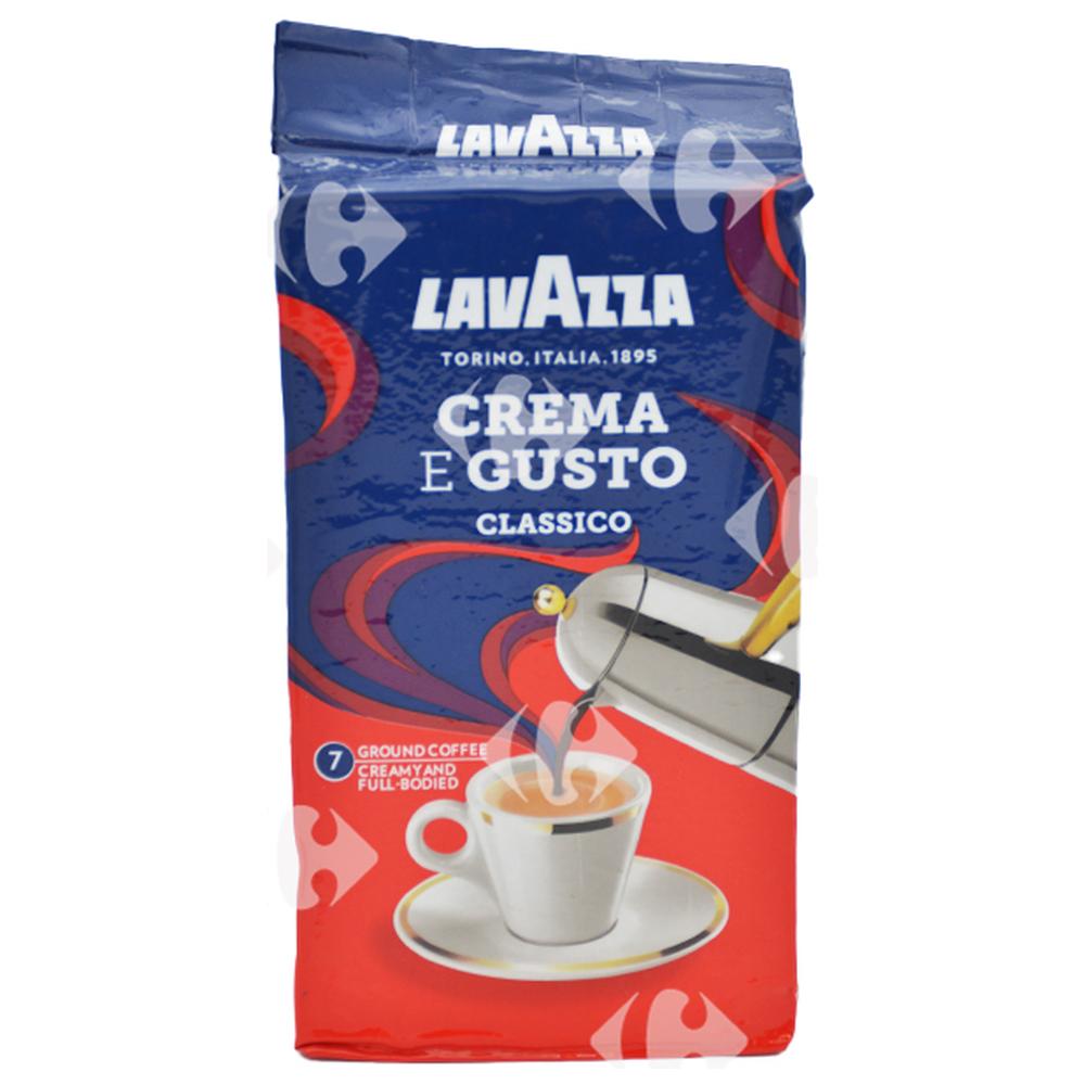 Café Moulu Crema Egusto Lavazza 250g.
