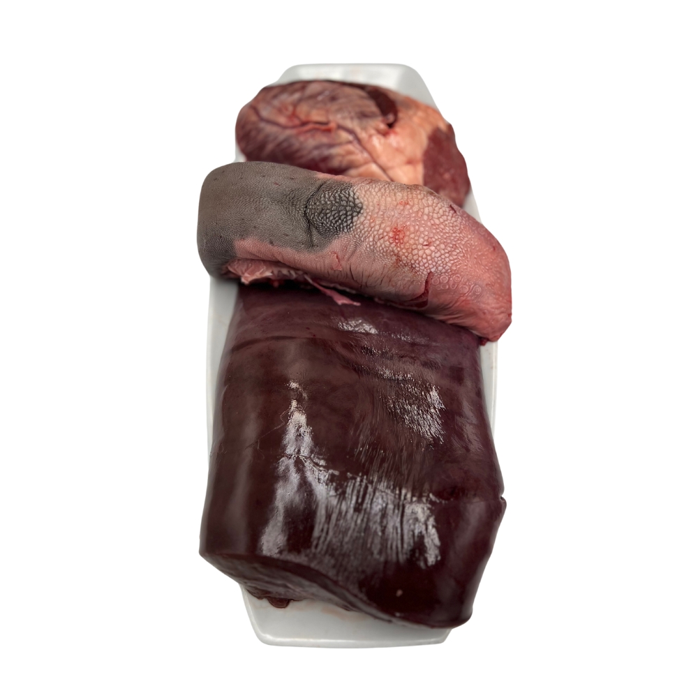 [54467] Foie de Bœuf avec Cœur et Langue 250g