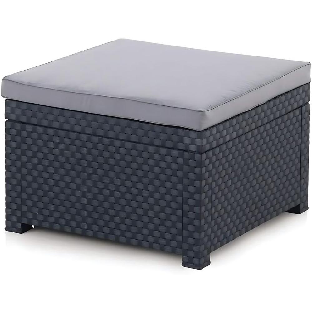 Pouf Diva Grafito 100% Polypropylène 56x56x39cm