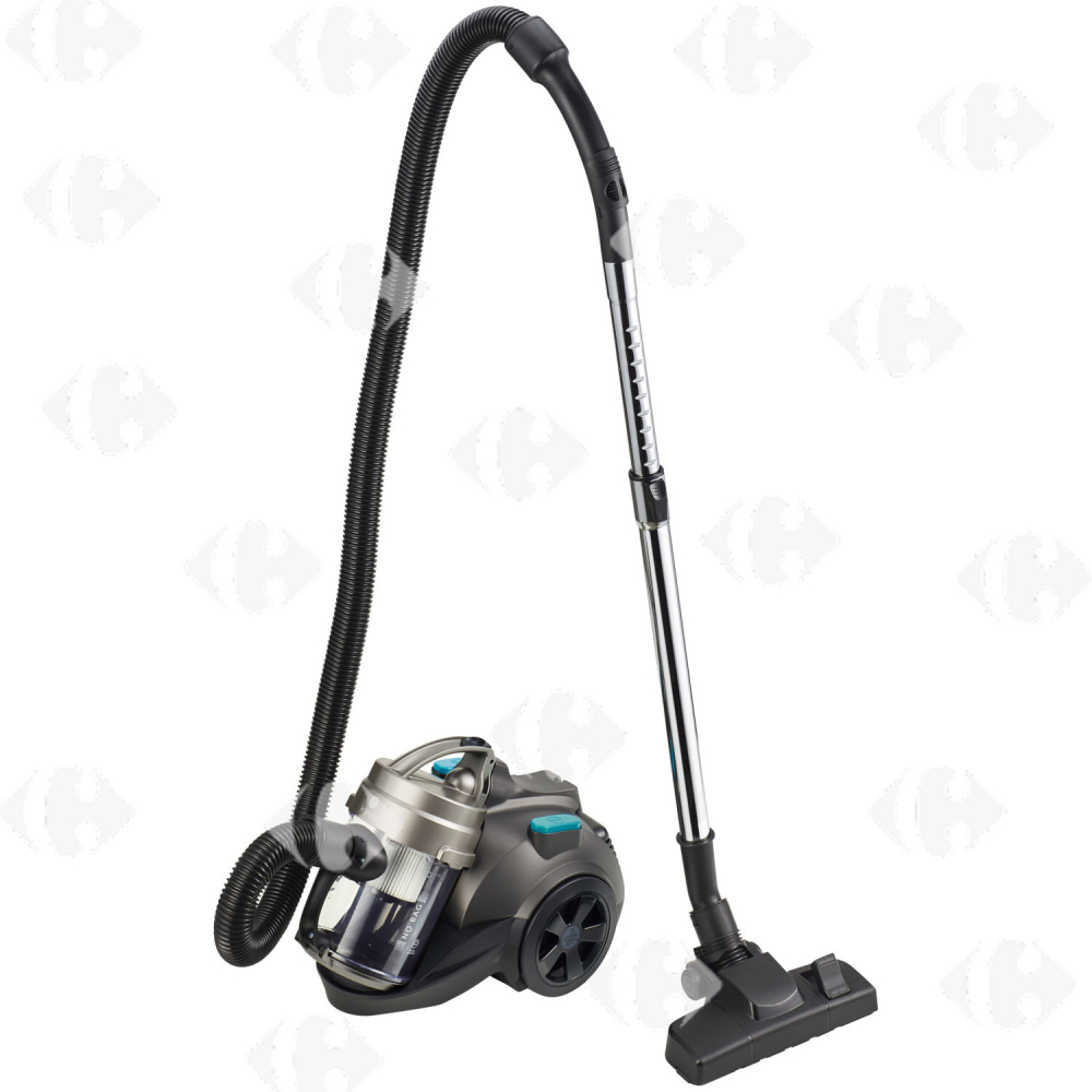 [655540] Aspirateur Traîneau Sans Sac KVC24BL-20 Noir Klindo 700W 0,8L