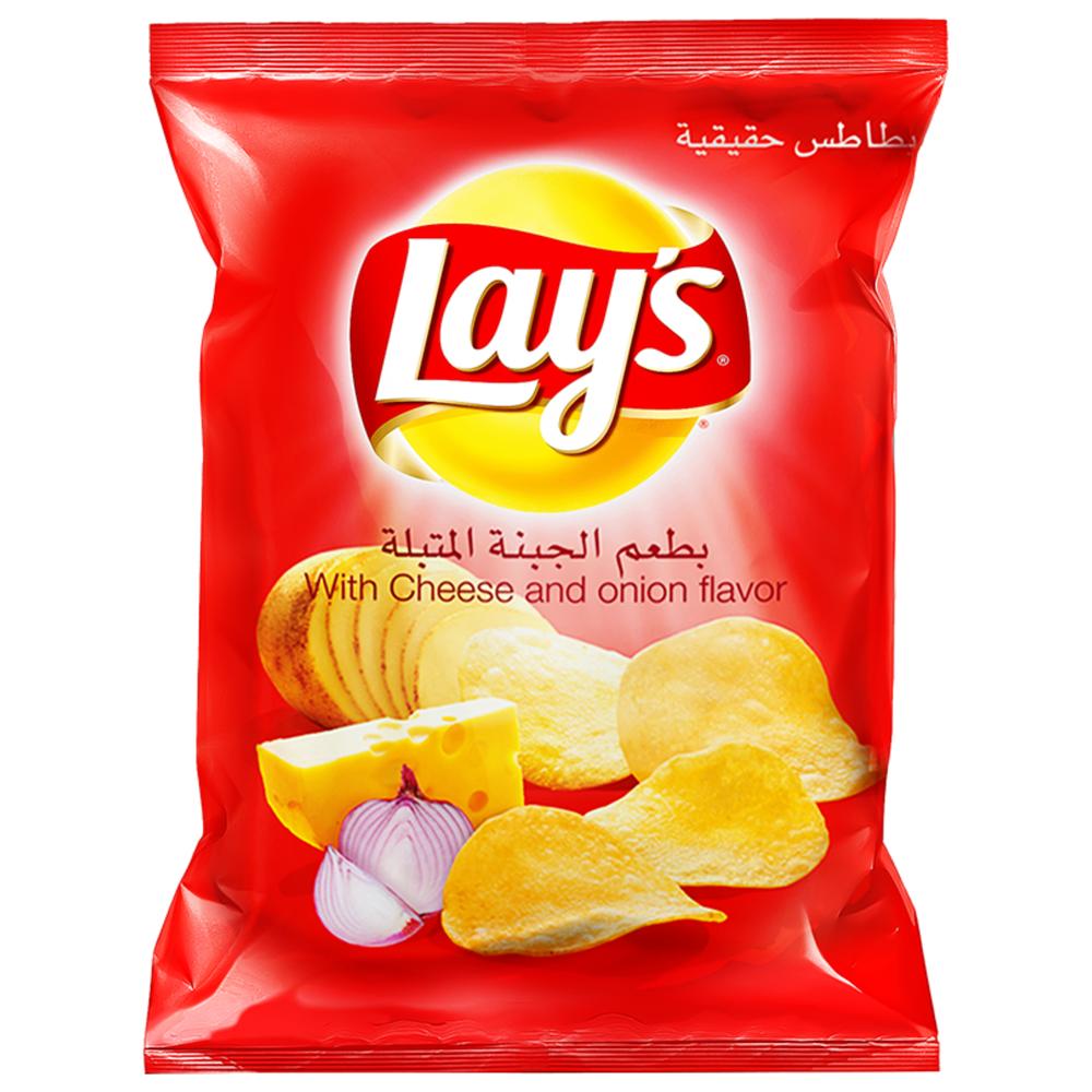 [538250] Chips au Fromage et aux Oignons Lay's 97g