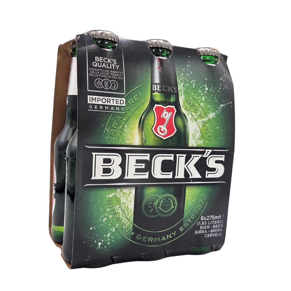 [225766] Pack 6x Bière Beck's - 27.5cl