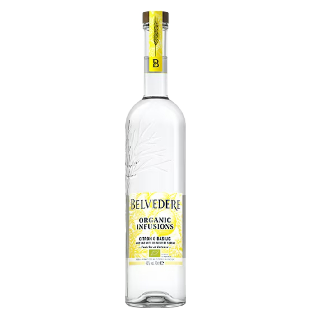 Vodka Belvedere Citron & Basilic - 70cl