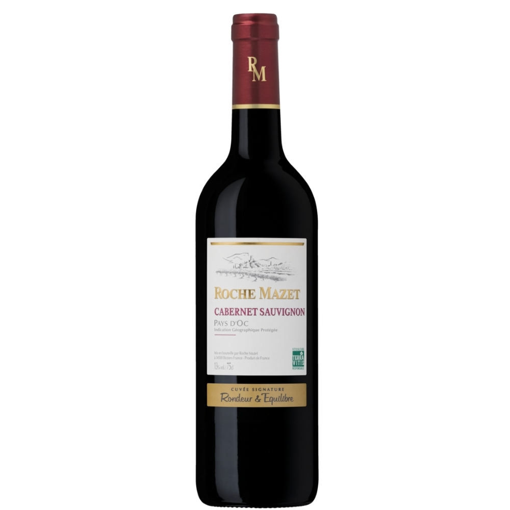 [648903] Vin Rouge Cabernet Sauvignon Roche Mazet Pays d'Oc - 75cl