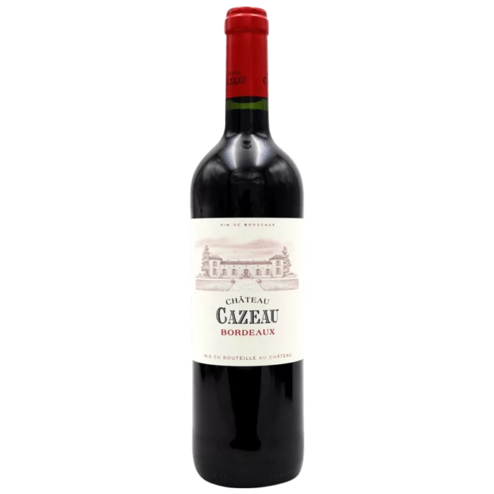 [656895] Vin Rouge Bordeaux Château Cazeau Merlot - 75cl