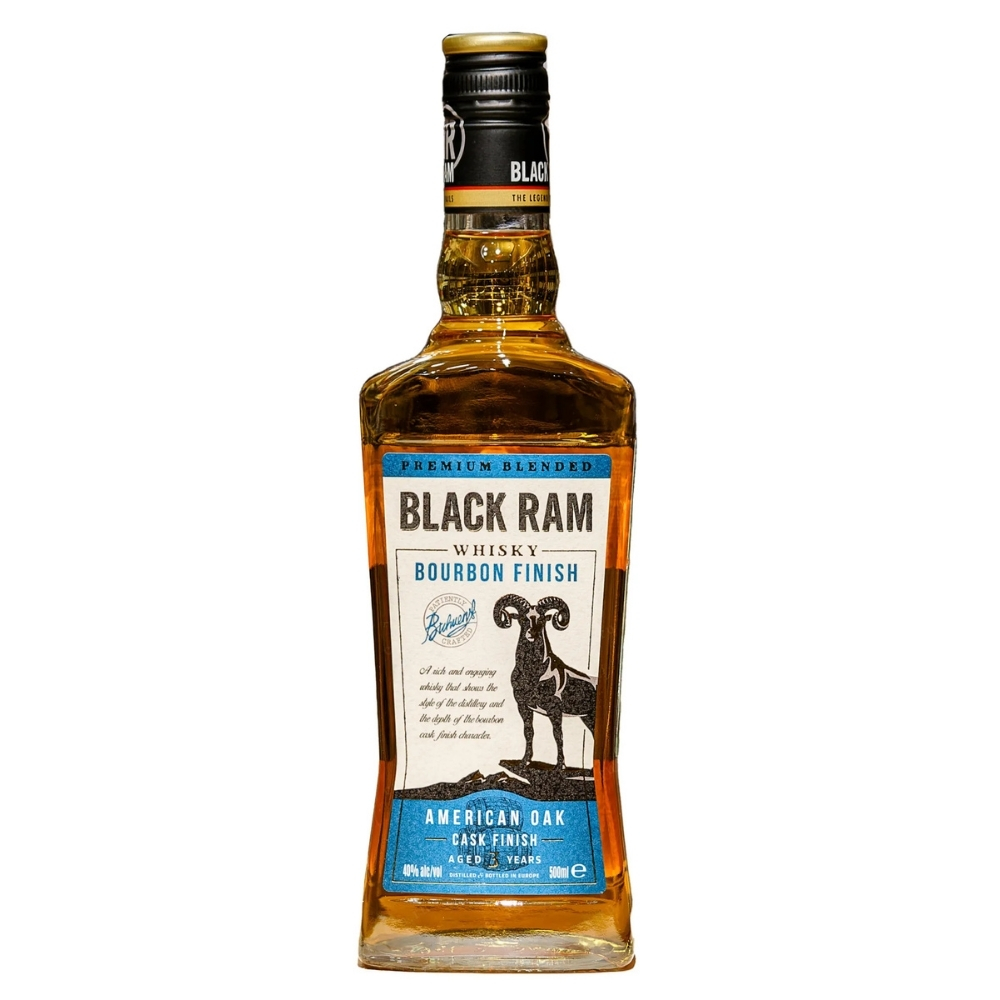 [693674] Whisky Black Ram Bourbon Finish - 50cl