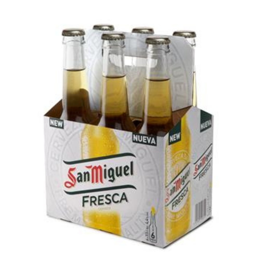 [661411] Pack 6x Bière San Miguel Fresca - 33cl